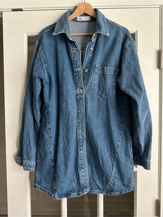 Zara Dresses & Skirts - Zara denim dress